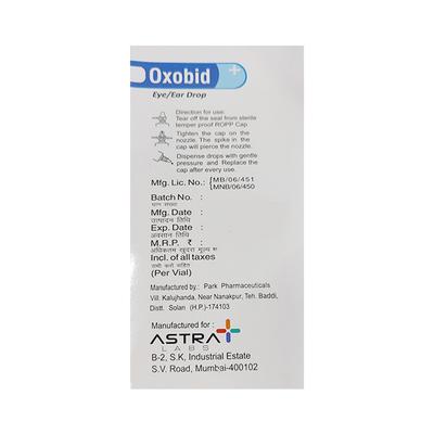 OXOBID + Eye/Ear Drops 10ml - Eye Infections-Eaa