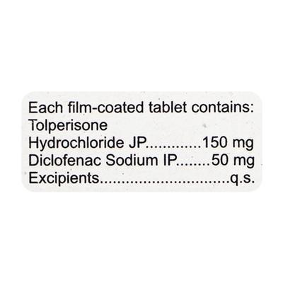 Tolkem D Tablet 10'S - Muscle Cramps/Spasticity-Mus