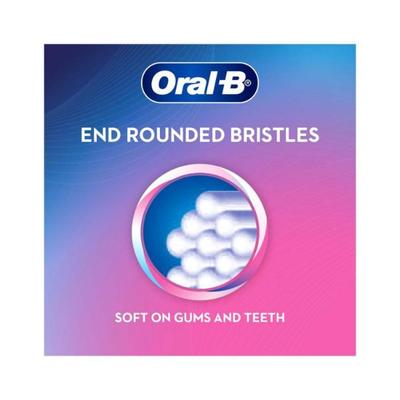 Oral B Sensitive & Gums Extra Softs Manual Toothbrush For Adults, Multicolor 4's - Toothbrushes