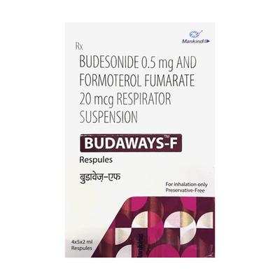 BUDAWAYS F Respules 5x2ml - Asthma/COPD-Ast