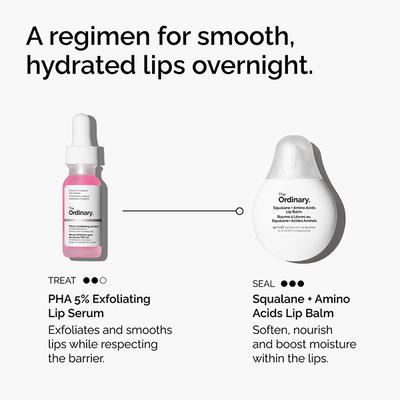 The Ordinary Pha 5% Lip Exfoliating Serum 15 ml - Face Serum