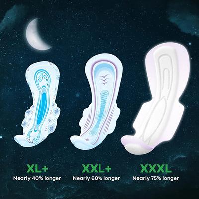 Whisper Thick Bindazzz Nights Sanitary Pads (400mm) (XXXL) 20's - Sanitary Napkins