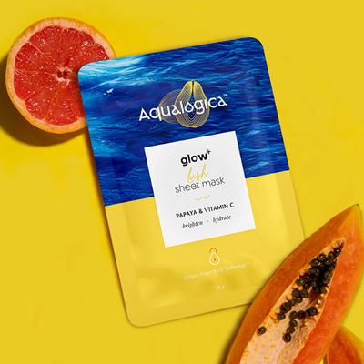Aqualogica Glow Plus Lush Sheet Mask 25 gm - Sheet Masks