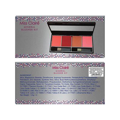 Miss Claire Minaral Blusher Kit 3716-4-2 14.4 Gm - Blushes