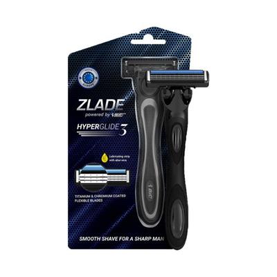Zlade Hyperglide3 Advanced Shaving Razor For Men 27 gm - Razors & Cartridges
