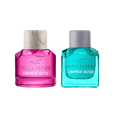 Hollister Canyon Rush For Her Eau De Parfum 100ml + Him 100ml Eau De Toilette 2's - Perfumes (Edt/Edp)
