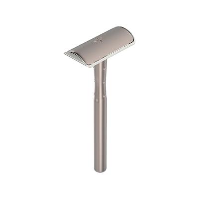 Bombay Shaving Companygun Metal Precision Safety Razor (with 5 Platinum Coated Feather Blades) 300 gm - Razors & Cartridges