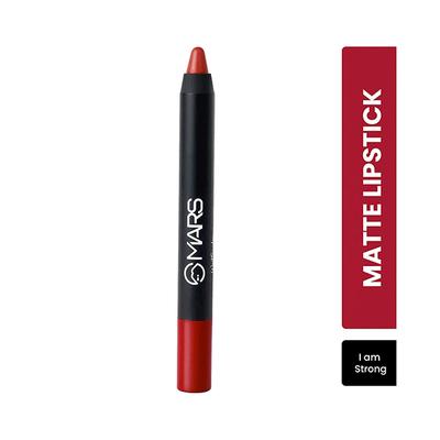 MARS Won't Budge Won't Smudge Lip Crayon - I Am Strong 3.5 gm - Lip Crayons