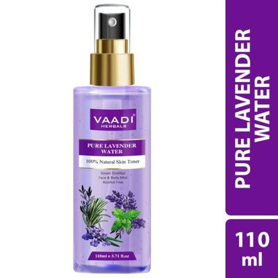 Vaadi Herbals Lavender Water -100% Natural & Pure Skin Toner 110 ml - Toners