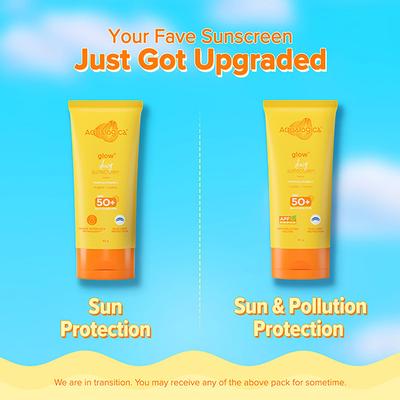 Aqualogicaglow+ Dewy Sunscreen 80 gm - Face Sunscreen