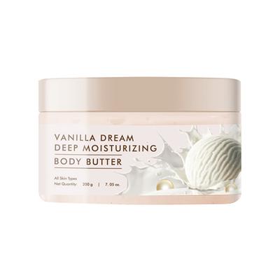 Mcaffeine Vanilla Dream Deep Moisturizing Body Butter 200 gm - Body Butter