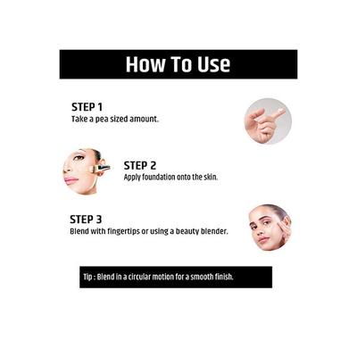 Insight Cosmetics Mousse Foundation - Creamy Beige 30 gm - Foundation