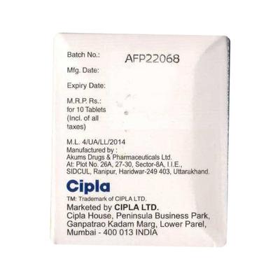 CHESTON D PLUS Sugar Free Trusil Lemon Flavour Dispersible Tablet 10's - Cough And Cold-Cou