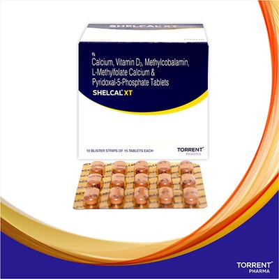 Shelcal XT Tablet 15'S - Supplements-Cal