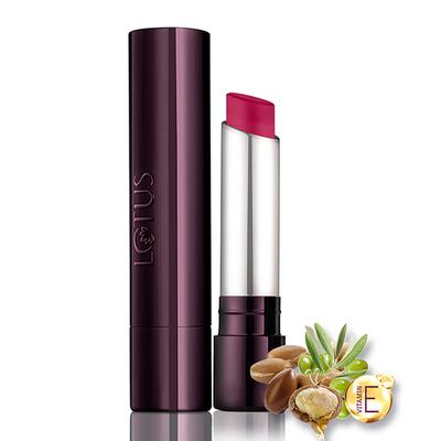 Lotus Makeup Proedit Slik Touch Matte Lip Color Pink Flaunt Sm02 4.2 gm - Lipsticks