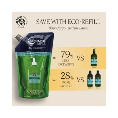 L'Occitane En Provence Fraicheur Purifying Freshness Shampoo 500ml - Shampoos