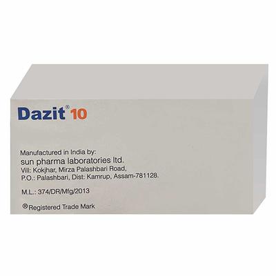 DAZIT 10 Tablet 15's - Allergies-Ant