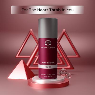 The Man Company Body Perfume- Rouge 120ml - Men Deodorants/Roll-Ons