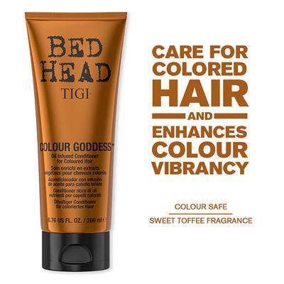 Tigi Bed Head Colour Goddess Oil Infused Conditioner For Coloured Hair 200 Ml - Conditioners