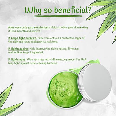 Nutriment Aloevera Gel All Skin Type 250 gm - Face Gels