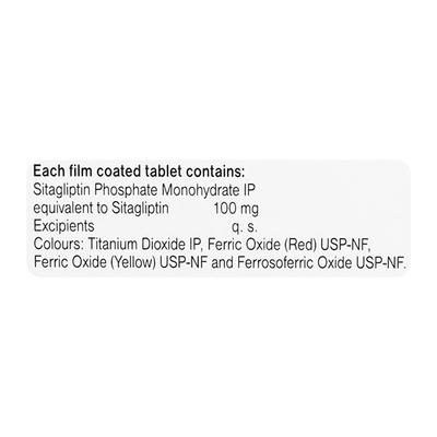 SITARED 100 Tablet 7's - Diabetes-Ant