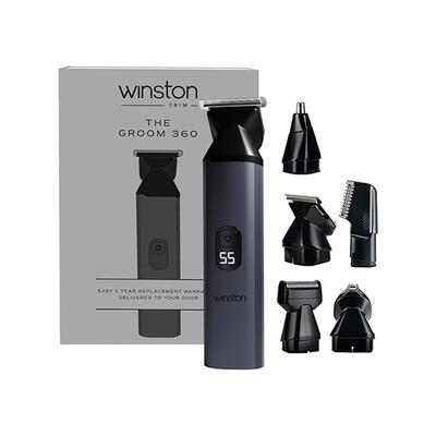 Winston All-In-One Full Body Trimmer For Men - Groom 360- 6 In 1 Multi Grooming Trimming Kit 1's - Trimmers