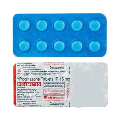 Piosafe 15mg Tablet 10'S - Diabetes-Ant