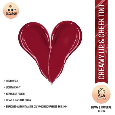 Insight Cosmetics Creamy Lip and Cheek Tint - Cherry Blossom 7.5 gm - Lip Stains & Tints