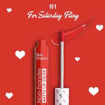 Blue Heaven Lip Kicks Non Transfer Lip Color 19.6ml 7's - Liquid Lipsticks