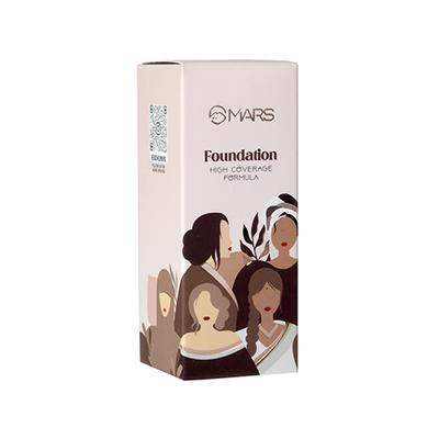 Mars Foundation with High Coverage Liquid Formula - 06 40 ml - Foundation