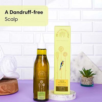 The Earth Collective Hair Oil - Anti-Dandruff 200 ml - Hair Oils