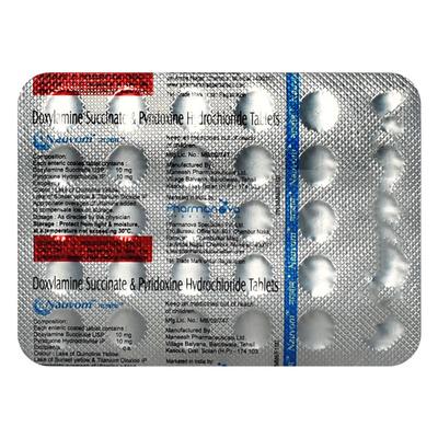 NAUVOM Tablet 30's - Vomitting/Emesis-Ant