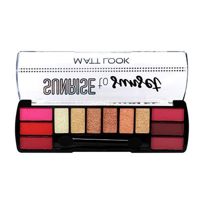 Matt Look Sunrise To Sunset Makeup Palette, Multicolor-01 13 gm - Face Palettes