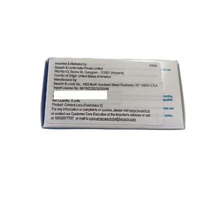 Bausch + Lomb PureVision 2 Soft Contact Lenses 6's - Contact Lenses