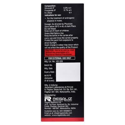 DENSITA MF Topical Solution 60ml - Hair Loss-Oth