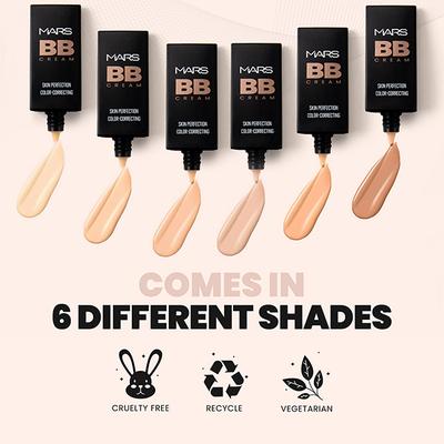 MARS Lightweight BB Cream Foundation - Fair 30 ml - Foundation