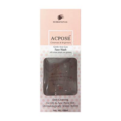 ACPOSE CLEANSES & BRIGHTENS GENTLE ACNE CARE Face Wash 100ml - Cleanser-Oth