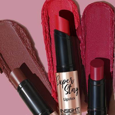 Insight Cosmetics 24 Hrs Non Transfer Matte Lipstick 3's - Lipsticks