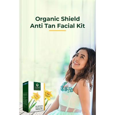 Organic Harvest Facial Kit - Organic Shield-Anti Tan 50 gm - Facial Kits