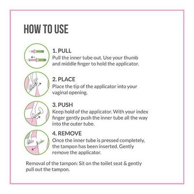 Sirona Premium Applicator Tampons - (Regular Flow) 16's - Tampons