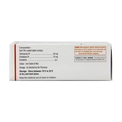 Eritel LN 40mg Tablet 15'S - Hypertension-Ana