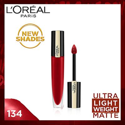 L'Oreal Paris Rouge Signature Matte Liquid Lipstick,134 Empowered 7 Gm - Lipsticks
