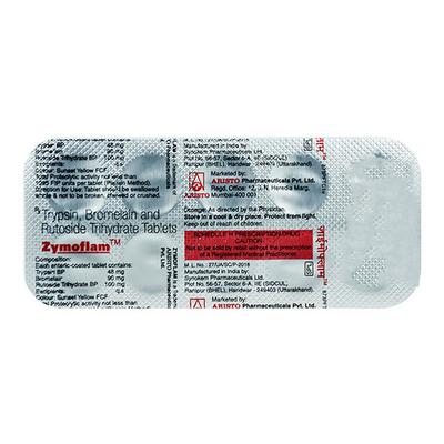 Zymoflam Tablet 10'S - Pain relief-Nsa