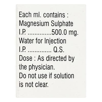 MAGNESIUM SULPHATE Injection 2ml - Supplements-Ele