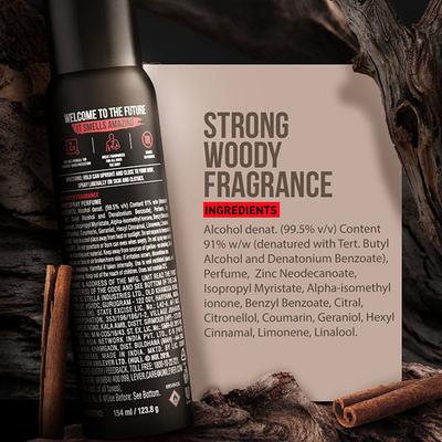 Axe Signature Intense Strong Woody Fragrance Body Deodorant 72H Dual Action Technology 154ml - Men Deodorants/Roll-Ons