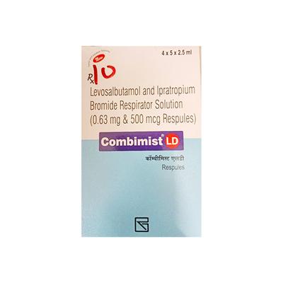 COMBIMIST LD Respules 5X2.5ml - Asthma/COPD-Ast