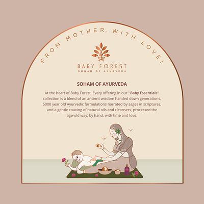 Baby Forest Somya Nikhaar Baby Loi Ubtan 200 gm - Baby Powder