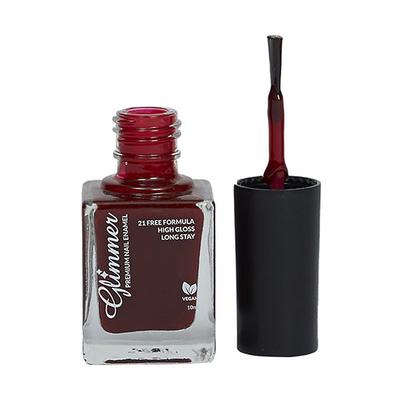 Glimmer Premium Nail Enamel Killer Red 10 ml - Nail Polish