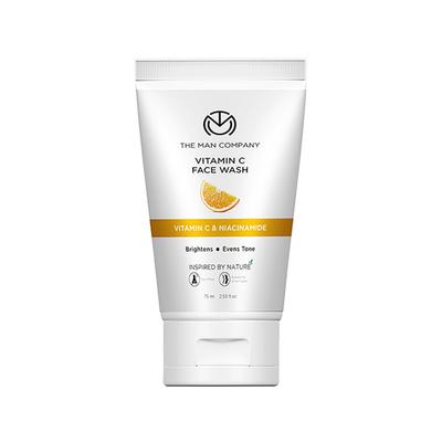 The Man Company Anti Ageing & Skin Brightening Vitamin C Face Wash 75 ml - Face Washes