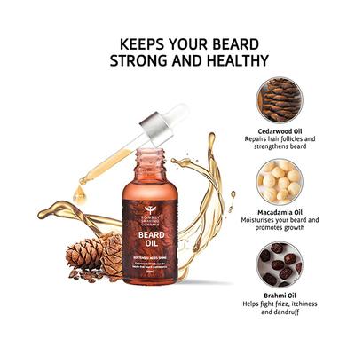Bombay Shaving Company Cedarwood Beard Oil for Men 30 ml - Beard Oil